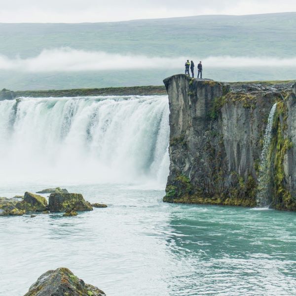 Waterfall in Iceland